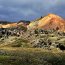 Montagne de rhyolite Brennisteinsalda dans le Landmannalaugar