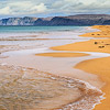 plage de Raudasandur dans les fjords de l'Ouest