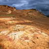 rhyolite et solfatares du Mont Leirhnjukur