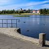lac Tjornin &agrave; Reykjavik