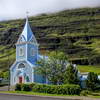 église de Seydisfjordur, fjords de l'Est