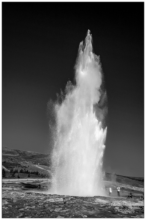 Geyser Strokkur &agrave; Geysir