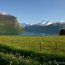 Vue sur l'Innfjord et le Romsdalsfjord