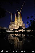 Sagrada Familia by night