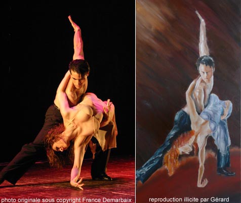 exemple d'atteinte &agrave; l'int&eacute;grit&eacute; de l'oeuvre