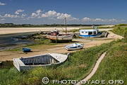 Bateaux dans la baie de Kernic - Plouescat