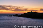 Pointe du Percho au nord de la C&ocirc;te Sauvage de Quiberon. Morbihan.