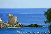 ruines de la tour génoise d'Erbalunga - Cap Corse