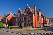 maisons colorées de l'Ancien Béguinage Sainte Elisabeth - Oud Begijnhof
