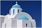 église typique en Grèce