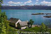 Vallandsholmane sur le Hardangerfjord aux environs de Norheimsund