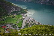 Aurland vu de Stegastein