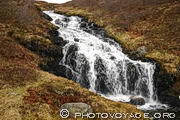 Cascade vers le lac Vetlavatnet