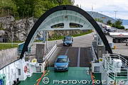 Embarquement sur le ferry &agrave; Vangsnes