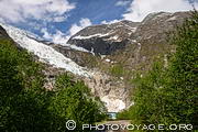 Boyabreen dans le parc national de Jostedalsbreen