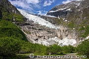 Boyabreen dans le parc national de Jostedalsbreen