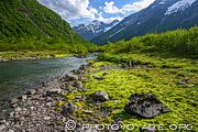 Rivi&egrave;re Boyaelvi dans le parc national de Jostedalsbreen