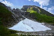Glacier Supphellebreen / Flatbreen