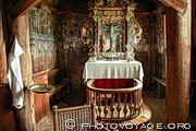 Autel de la stavkirke de Urnes