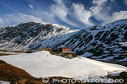Chalet au col de Djupvass