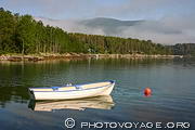 Barque au fond du Rodvenfjord