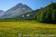 Ferme proche de Nerland sur la route Fv660 Vistdalsvegen