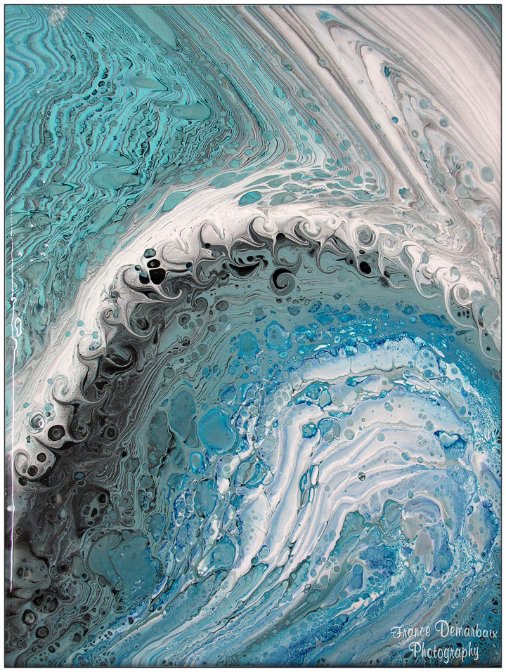 D&Eacute;FERLANTE - toile 30x40cm