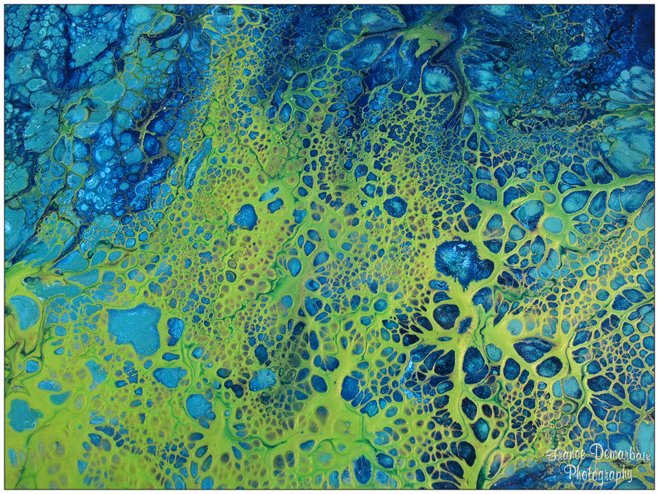 ATLANTIDE d&eacute;tail - toile 30x40cm