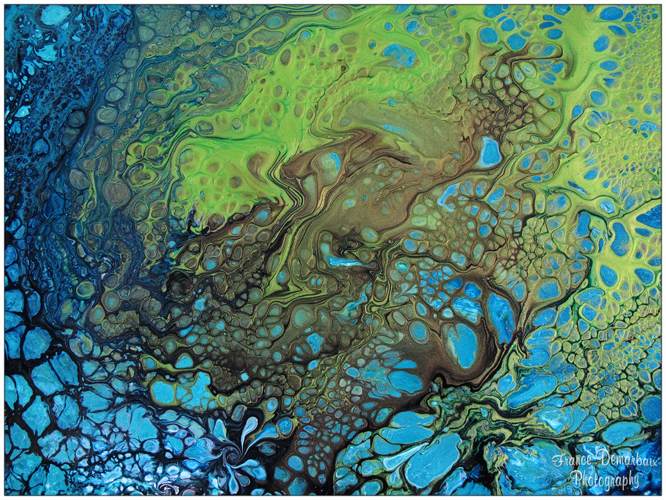 ATLANTIDE d&eacute;tail - toile 30x40cm