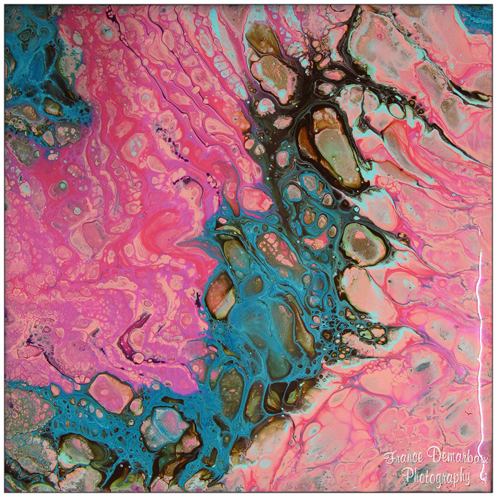 LAC NATRON - toile 20x20cm