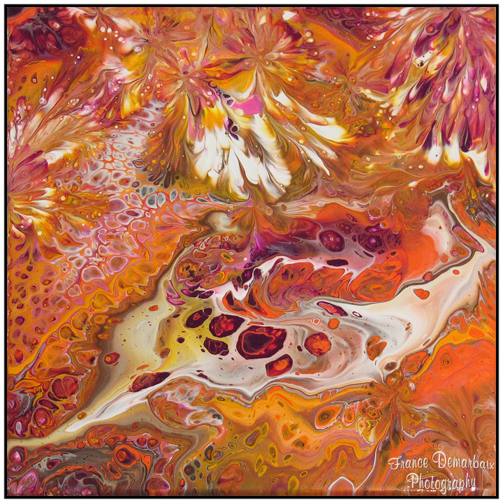 GAIET&Eacute; - toile 3D 29x29cm - VENDUE