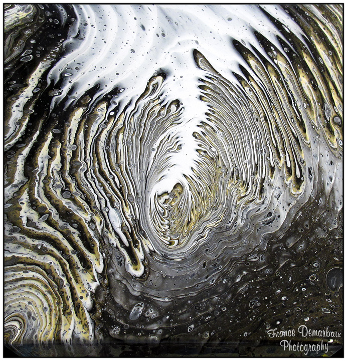 MILKY WAY - toile 3D 29x29cm