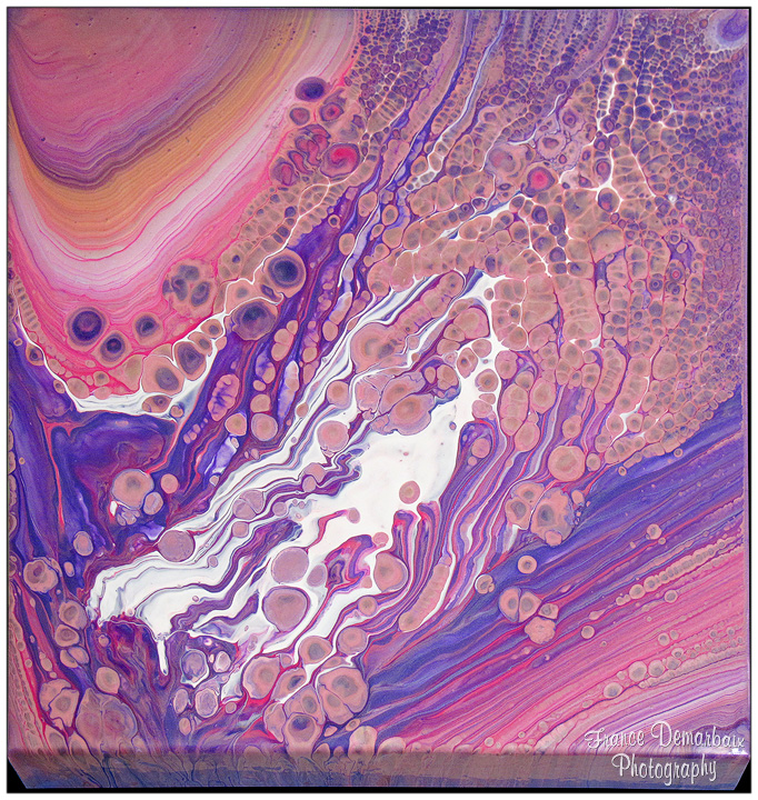 N&Eacute;BULEUSE - toile 3D 29x29cm