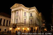 éclairage nocturne du Théâtre des États - Stavovské 
Divadlo