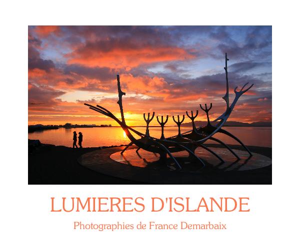 Voir un aperçu de mon livre photo "Lumières d'Islande"