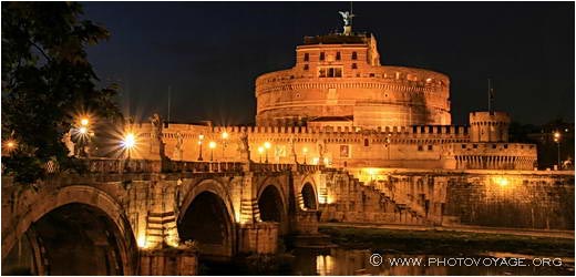 Castel Sant'Angelo by night