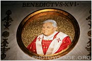 portrait du pape Benoït XVI