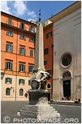 obélisque de la Piazza della Minerva