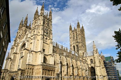 cathédrale de 
                                  Canterbury